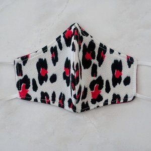 Handmade Cheetah Print Face Mask